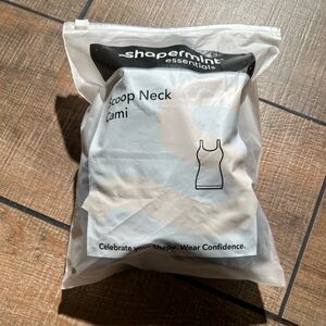 Shapermint Essentials Scoop Neck Cami - Black BNWT sz 4X